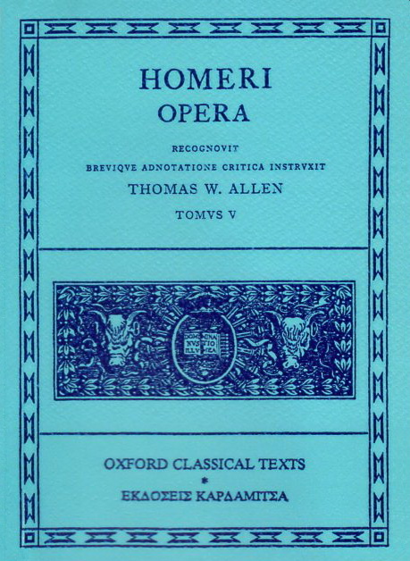 Homeri Opera V
